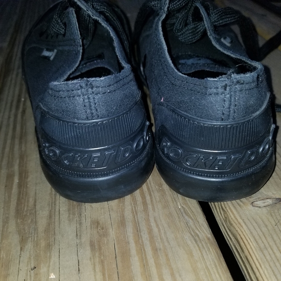 JAZZIN VINTAGE BLACK SNEAKER - Picture 2 of 5